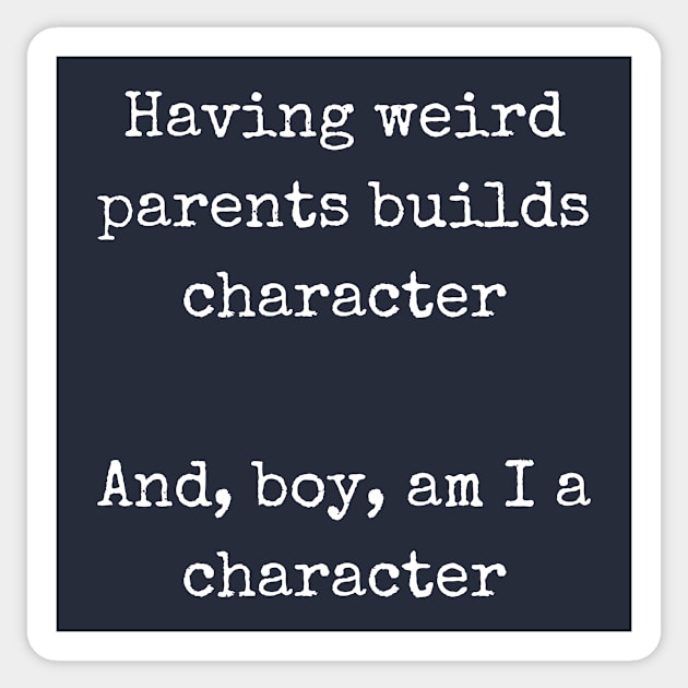 Character Builds Character Sticker by ZombieTeesEtc